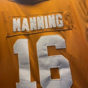 Nike orange arch manning jersey number 16 Texas longhorns